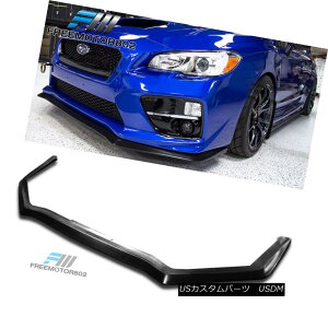 GAp[c Fits 18 Subaru Impreza WRX STI HD Style Front Bumper Lip - PU tBbg18 SUBARUCvbTWRX STI HDX^Ctgop[bv - PU