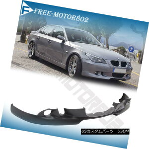 �G�A���p�[�c Fit 04 - 07 BMW E60 5-Series 525i 530i Black PU Front Bumper Lip Spoiler Bodykit �t�B�b�g04 - 07 BMW E60 5�V���[�Y525i 530i�u���b�NPU�t�����g�o���p�[���b�v�X�|�C���[�{�f�B�L�b�g �y���s�A���i�z