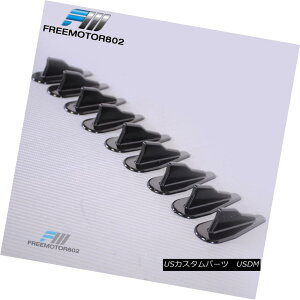 GAp[c 10pc Paintable EVO Style Roof Shark Fins Spoiler Vortex Generator Universal Fits 10pc Paintable EVOX^C̃T̃tBX|C[{ebNXWFl[^jo[TtBbg