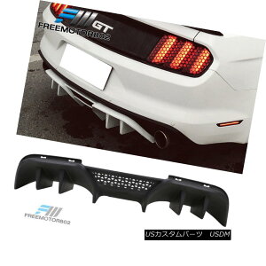 �G�A���p�[�c Fits 15-17 Ford Mustang R-Spec V2 Lower Rear Bumper Diffuser For PREMIUM PP �t�B�b�g15-17�t�H�[�h�}�X�^���OR�X�y�b�NV2�����[���A�o���p�[�f�B�t���[�UPREMIUM PP�p �y���s�A���i�z