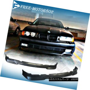 �G�A���p�[�c FOR 92-98 BMW E36 3-SERIES 318 325 328 FRONT BUMPER LIP SPOILER M-TECH STYLE PU FOR 92-98 BMW E36 3-SERIES 318 325 328�t�����g�o���p�[���b�v�X�|�C���[M-TECH STYLE PU
