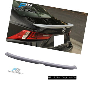 GAp[c Fits 14-16 Lexus IS250 IS350 Rear Trunk Spoiler Wing PU OEM F-Sport Style tBbg14-16NTXIS250 IS350AgNX|C[ECOPU OEM F-X|[cX^C