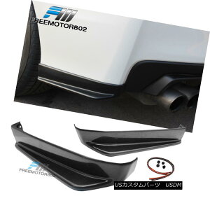 GAp[c Fit 15-18 Subaru WRX STI 4dr Rear Bumper Lip Aprons Spats Diffuser 2PCS ABS tBbg15-18XoWRX STI 4drAop[bvGvXpCfBt[U2PCS ABS