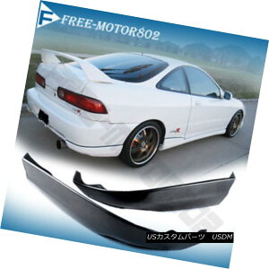 �G�A���p�[�c FOR 98-01 ACURA INTEGRA REAR BUMPER LIP SPOILER BODYKIT CAP 2 PCS POLY URETHANE 98-01 ACURA INTEGRA���A�E�o���p�[�E���b�v�E�X�|�C���[�E�{�f�B�L�b�gCAP 2 PCS�|���E���^�� �y���s�A���i�z