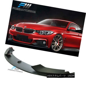 エアロパーツ For 14-16 BMW F32 4 Series M-Tech Msport Only Front Bumper Lip Spoiler - PP 14-16 BMW F32 4シリーズM-Tech Mスポーツ専用フロントバンパーリップスポイラー - PP