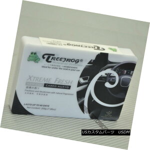 GAp[c TREEFROG XTREME FRESH NEW CAR SCENT AROMA CAR AUTO OFFICE HOME AIR FRESHENER BOX TREEFROG XTREMEVNȐVNȍ̍AROMA CAR AUTO OFFICEz[tbVV[