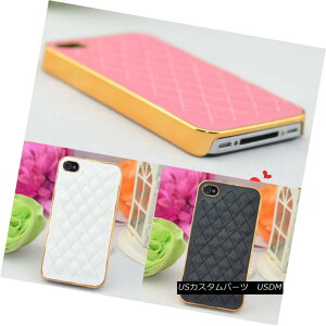 �G�A���p�[�c VIP Deluxe Leather Backing Case For Iphone 4 4s Iphone 4 4s��VIP�f���b�N�X���U�[�o�b�L���O�P�[�X �y���s�A���i�z