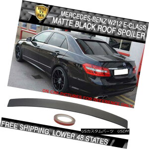 GAp[c USA Stock 10-16 Benz W212 E-Class Painted Matte Black Roof Spoiler - ABS AJXgbN10-16xcW212 ENXh}bgubN[tX|C[ - ABS