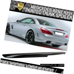 GAp[c USA Stock 13-16 Benz R231 2Dr Painted Trunk Spoiler #197 Obsidian Black Metallic AJXgbN13-16xcR231 2DrhgNEX|C[197j΍^bN