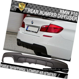 GAp[c Fits 11-16 BMW F10 528I M Performance Style Rear Diffuser Single Outlet PP tBbg11-16 BMW F10 528I MptH[}XX^CAfBt[U[VOAEgbgPP