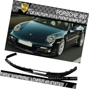 GAp[c Fits 2006-2012 Porsche 997 OE Style Front Bumper Lip Unpainted - Urethane tBbg2006-2012|VF997 OEX^Ctgop[bvh - E^