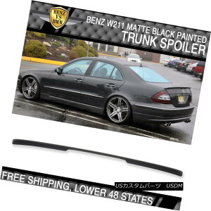 GAp[c 03-09 Mercedes Benz W211 E-Class Trunk Spoiler Matte Black Painted ABS 03-09ZfXxcW211 ENXgNX|C[}bgubNhABS