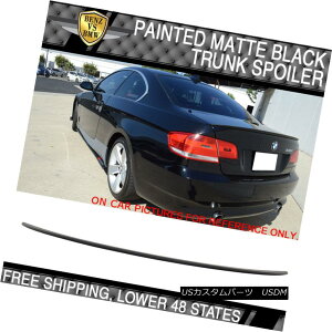 GAp[c Fit For 07-13 BMW E92 3 Series M3 Type Trunk Spoiler ABS Matte Black tBbg7-13 BMW E92 3V[YM3^CvgNX|C[ABS}bgubN