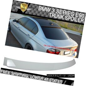 エアロパーツ 06-11 BMW 3 Series E90 4Dr AC Painted Alpine White III #300 ABS Roof Spoiler 06-11 BMW 3シリーズE90 4Dr AC塗装アルパインホワイトIII＃300 ABSルーフスポイラー