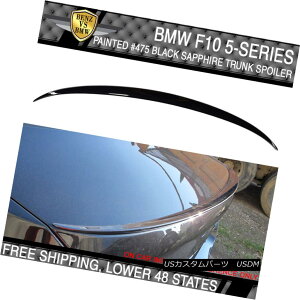 GAp[c 11-16 BMW 5 Series F10 M5 Sty #475 Black Sapphire Metallic Painted Trunk Spoiler 11-16 BMW 5V[YF10 M5 Sty475ubNTt@CA^bNhgNX|C[