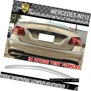 GAp[c 10-16 Benz W212 AMGStyle #744 #775 Iridium Silver Metallic Painted Trunk Spoiler 10-16xcW212 AMGStyle744775CWEVo[^bNhgNX|C[