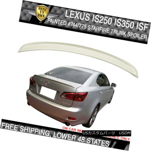 GAp[c Fit 06-13 Lexus IS250IS350 ISF #077 Starfire Pearl Tricoat Painted Trunk Spoiler tBbg06-13NTXIS250IS350 ISF077X^[t@CAp[gR[ghgNX|C[