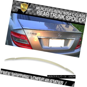 GAp[c 08-14 Benz C Class W204 4Dr Sedan Brabus Style Unpainted ABS Trunk Spoiler 08-14xcCNXW204 4DrZ_EuoXX^ChABSgNEX|C[