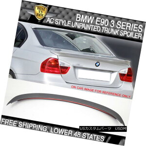 GAp[c 06-11 BMW 3 Series E90 Sedan AC Style Unpainted ABS Luggage Trunk Spoiler 06-11 BMW 3V[YE90Z_ACX^ChABSוgNEX|C[
