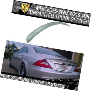 GAp[c 05-10 Mercedes W219 CLS-Class CLS500 CLS550 CLS63 Rear Trunk Deck Spoiler Wing 05-10ZfXW219 CLSNXCLS500 CLS550 CLS63AgNfbLX|C[EBO