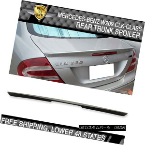 GAp[c USA Stock 03-08 Benz CLK Class W209 2Dr AMG Style Unpainted ABS Trunk Spoiler č݌03-08xcCLKNXW209 2Dr AMGX^ChABSgNEX|C[