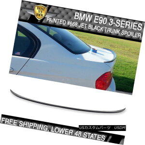 GAp[c 06-11 BMW 3 Series E90 M3 Style #668 Jet Black Painted Trunk Spoiler 06-11 BMW 3V[YE90 M3X^C668WFbgubNhgNEX|C[