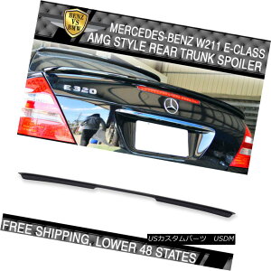 GAp[c 03-09 Mercedes-Benz E-Class W211 4Dr AMG Style Unpainted ABS Trunk Spoiler 03-09ZfXExcENXW211 4Dr AMGX^ChABSgNEX|C[