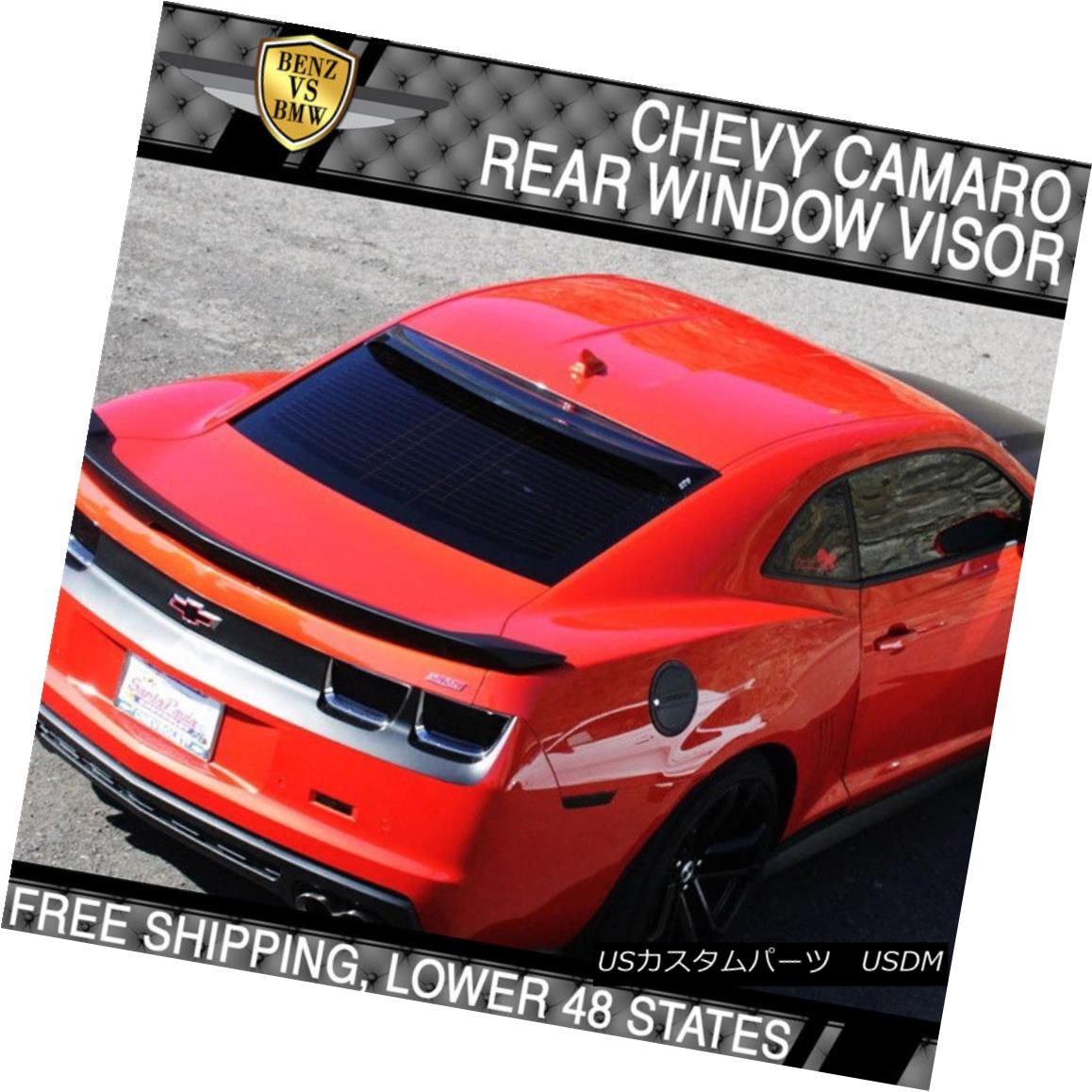 楽天市場】エアロパーツ Fits 10-16 Chevrolet Camaro Rear Roof