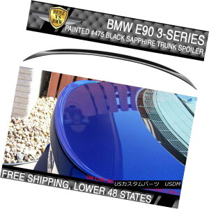 GAp[c 06-11 BMW 3 Series E90 M3 Sty #475 Black Sapphire Metallic Painted Trunk Spoiler 06-11 BMW 3V[YE90 M3 Sty475ubNTt@CA^bNhgNX|C[