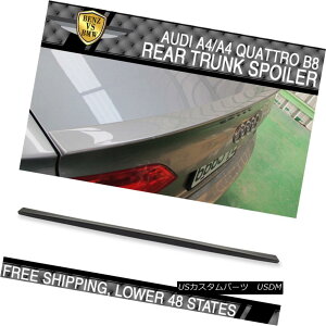 GAp[c 09-14 Audi A4 Quattro B8 4Dr RS Style Unpainted ABS Trunk Spoiler 09-14AEfBA4NgB8 4Dr RSX^ChABSgNEX|C[