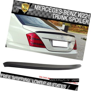 GAp[c 07-13 Mercedes Benz W221 S550 S600 S65 S63 Trunk Spoiler 07-13 Mercedes Benz W221 S550 S600 S65 S63gNEX|C[