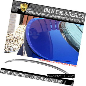 GAp[c 06-11 BMW E90 M3 Style #A22 Sparkling Graphite Metallic Painted Trunk Spoiler 06-11 BMW E90 M3X^CA22Xp[NOOt@Cg^bNhgNX|C[