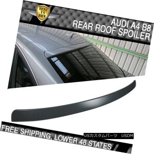 GAp[c 09-14 Audi A4 Quattro B8 4Dr Unpainted ABS Roof Spoiler 09-14AEfBA4NgB8 4DrhABS[tX|C[