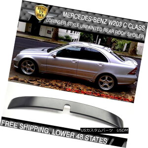 GAp[c 01-07 Benz C Class W203 C230 C240 C320 C350 4 Dr Roof Spoiler ABS 01-07xcCNXW203 C230 C240 C320 C350 4 Dr[tX|C[ABS