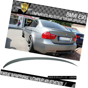 GAp[c 06-11 BMW E90 3-Series 4Dr 330 335 328 M3-Type Trunk Spoiler Unpainted ABS 06-11 BMW E90 3V[Y4Dr 330 335 328 M3^gNEX|C[hABS