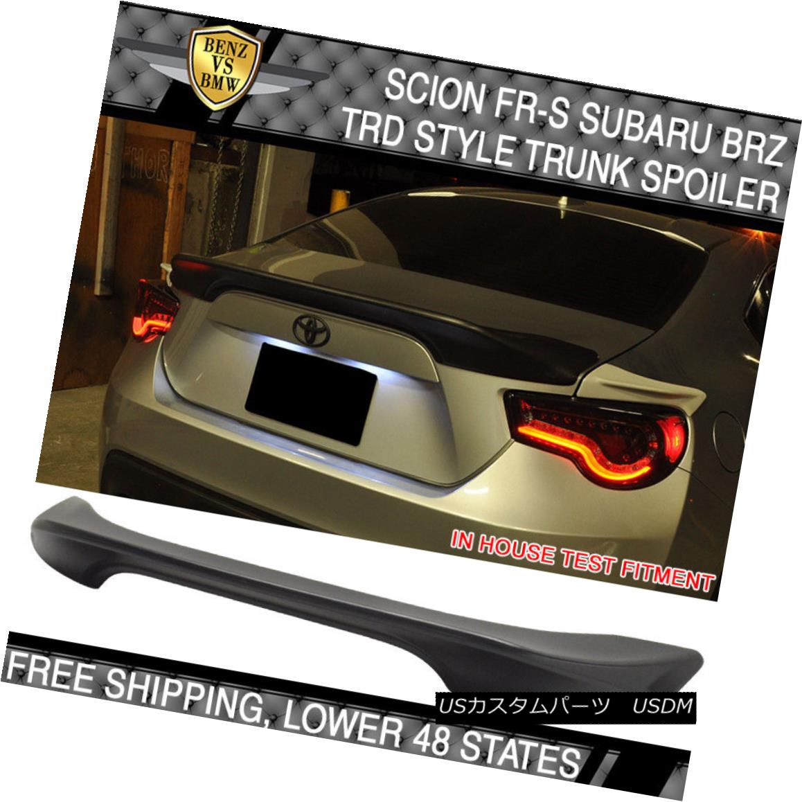 楽天市場】エアロパーツ Fit For 2013-2017 Scion FRS GT86 Subaru BRZ