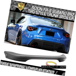 GAp[c For 13 14 15 16 17 Scion FR-S GT86 TR-D Style Rear Trunk Lip Spoiler Wing ABS 13 14 15 16 17TCIFR-S GT86 TR-DX^CAgNbvX|C[EBOABS