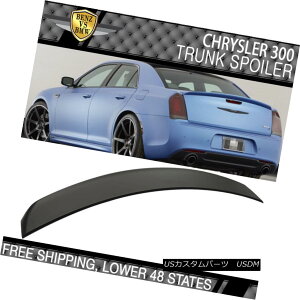 GAp[c Fits 11-18 Chrysler 300 300C 300S SRT SRT8 Matte Black Trunk Spoiler - ABS tBbg11-18NCX[300 300C 300S SRT SRT8}bgubNgNX|C[ - ABS