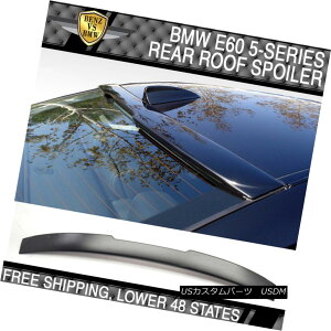 GAp[c 04-09 BMW E60 5-Series 525i 530i AC-S Style ABS Rear Roof Spoiler Wing 04-09 BMW E60 5V[Y525i 530i AC-SX^CABSA[tX|C[ECO