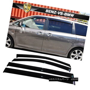 �G�A���p�[�c Fits 11-17 Toyota Sienna Window Visors 4Pc Set 11-17 Toyota Sienna�E�C���h�o�C�U�[4�Z�b�g �y���s�A���i�z