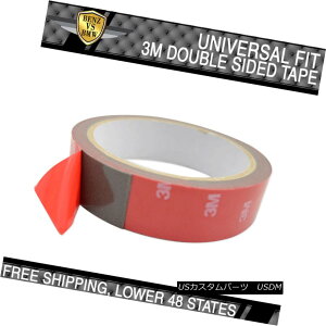 GAp[c Roll 3M Double Sided Tape Front Rear Bumper Lip Spoiler Chin Splitter Trunk Lid [3Mʃe[vtgAop[bvX|C[WXvb^[gNbh