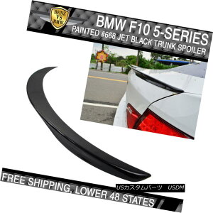GAp[c 11-16 BMW 5 Series F10 P Style #668 Jet Black Painted Trunk Spoiler 11-16 BMW 5V[YF10 PX^C668WFbgubNhgNEX|C[