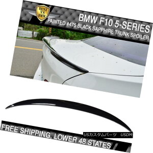 GAp[c 11-16 BMW F10 P Style #475 Black Sapphire Metallic Painted Trunk Spoiler 11-16 BMW F10 PX^C475ubNTt@CA^bNhgNX|C[