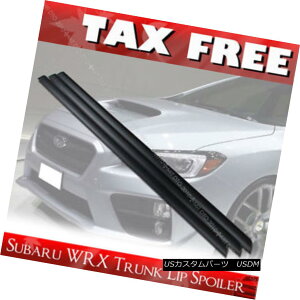 GAp[c UNPAINTED FOR SUBARU WRX 4DR SEDAN SALOON STI REAR TRUNK LIP SPOILER WING PUF SUBARU WRX 4DR SEDAN SALOON STIATRUNKbvX|C[ECOPUF