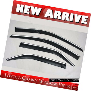 GAp[c RAIN GUARD WINDOW SHADE VISOR W/CHROME STRIP For TOYOTA CAMRY 2012-2016 CK[hEBhEVF[hr[AW /N[XgbvTOYOTA CAMRY 2012-2016