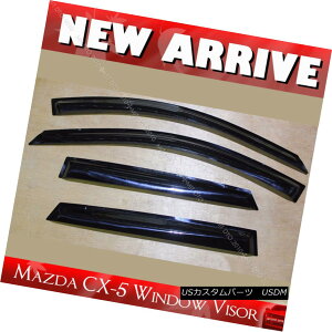 GAp[c Mazda CX-5 CX5 2012-2017 Window Visor Sun Rain Guard Weather Shield Deflector }c_CX-5 CX5 2012-2017EBhEoCU[TCK[hVCV[hftN^[