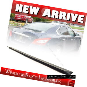GAp[c Unpainted For Maxima A35 Sedan 4DR V Style Rear Roof Lip Spoiler 14 15 S }LV}A35Z_4DR VX^CAE[tEbvEX|C[14 15 S