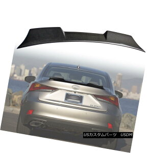 GAp[c Real Carbon For LEXUS IS300 IS200t Sedan V High Style Rear Trunk Spoiler Wing NTXIS300 IS200tZ_VnCX^CAgNEX|C[EEBOpAJ[{