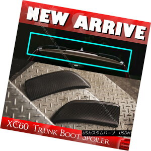 GAp[c Carbon For VOLVO 5DR XC60 D Style Trunk Spoiler 2 Pcs 2017 T5 T6 VOLVO 5DRpJ[{XC60 DX^CgNEX|C[2{2017 T5 T6