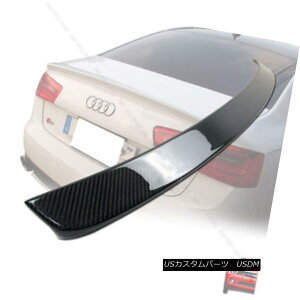 GAp[c Carbon Fiber Audi A6 C7 Sedan Saloon Rear Trunk Spoiler Lip Wing § Yf@ۃAEfBA6 C7Z_T[AgNX|C[bvECO